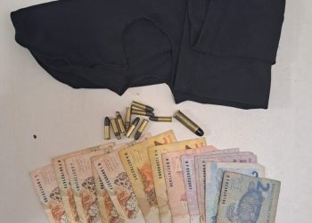 PM  apreende arma e munições em Nova Aimorés km35