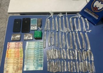 Pm prende Casal  por tráfico de drogas em São Mateus