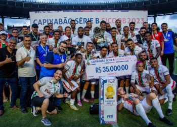 Campeão, Jaguaré comemora título da Série B