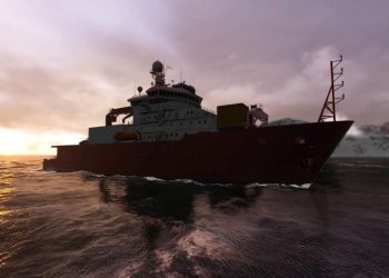 Navio polar construído no ES ajudará em pesquisas sobre mudanças climáticas