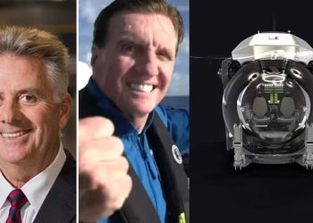Bilionário vai usar submarino com casco de acrílico em nova viagem ao Titanic