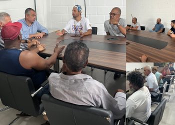 Marcus da Cozivip reune com representantes locais para organização de festividades culturais.