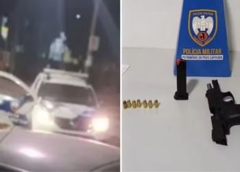 Motorista é preso por perseguir e atirar contra carro no Norte do ES