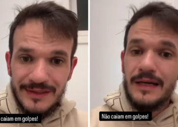 Padre acusa criminosos de fazer vídeo por IA para aplicar golpes: “Bandidos”