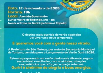 Vem aí o Verão Guriri 2026
