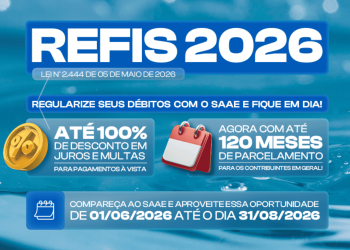 REFIS SAAE 2026: REGULARIZE SEUS DÉBITOS